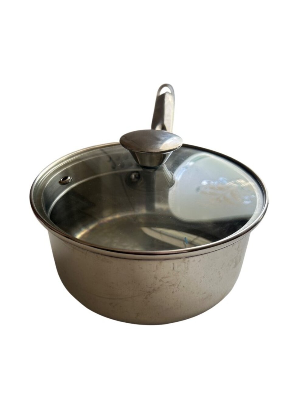 WearEver 2 Qt Stainless Steel Pot With Lid & Dual Spouts For Efficient Cooking
